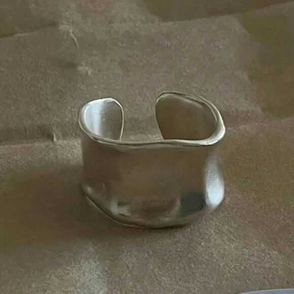 New 925 Sterling Silver Unique Adjustable Ring - Picture 1 of 8